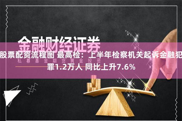 股票配资流程图 最高检：上半年检察机关起诉金融犯罪1.2万人 同比上升7.6%