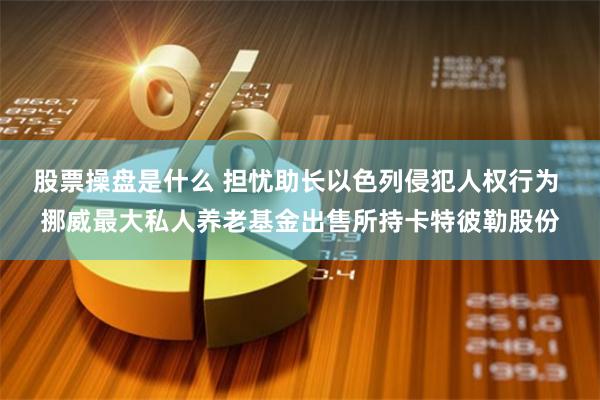 股票操盘是什么 担忧助长以色列侵犯人权行为 挪威最大私人养老基金出售所持卡特彼勒股份